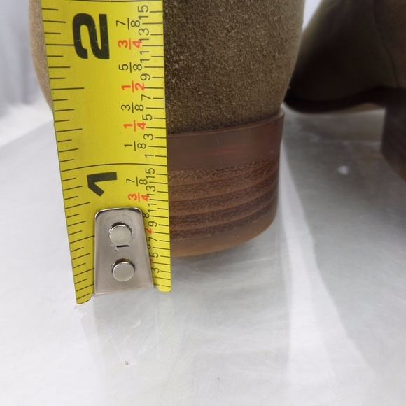 DESERT GRAHAM ANKLE SUEDE BOOTS LASER CUT BOOTIES - Picture 8 of 8